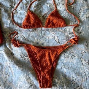 Triangl bikini size small top and bottom